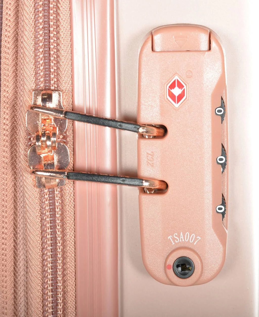 Olympia USA NEMA 22x22 Carry-On PC Hardcase Spinner Pink H300