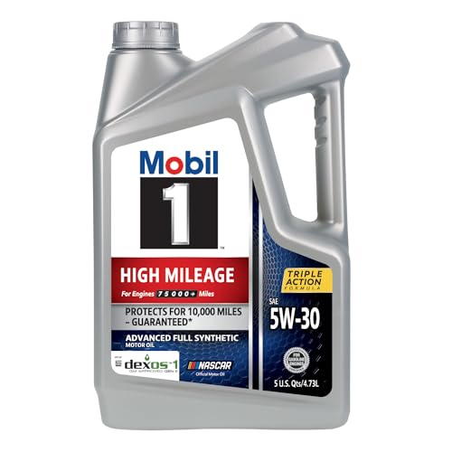 Mobil 1 Advanced Fuel Economy Full Synthetic Motor Oil 0W-20, 5 Quart A306