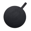 American Metalcraft (MPB1520) 15x22 Diameter Round Black Pizza Peel