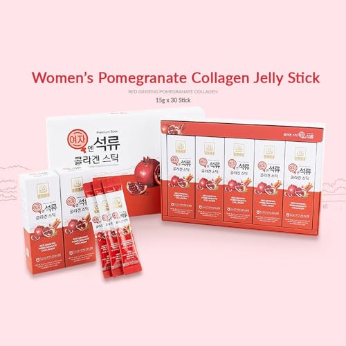 Baekje Geumsan Women's Pomegranate Collagen Jelly Stick 5.1oz X166004