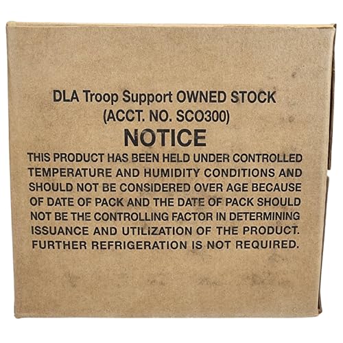 U.S. Military Surplus MRE Case B, Menus 13-24 G97006
