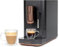 Café Affetto Automatic Espresso Machine | Brew in 90 Seconds | 20 Bar Pump Pressure for Balanced Extraction | Five Adjustable Grind Size Levels | WiFi Connected for Drink Customization | Matte White