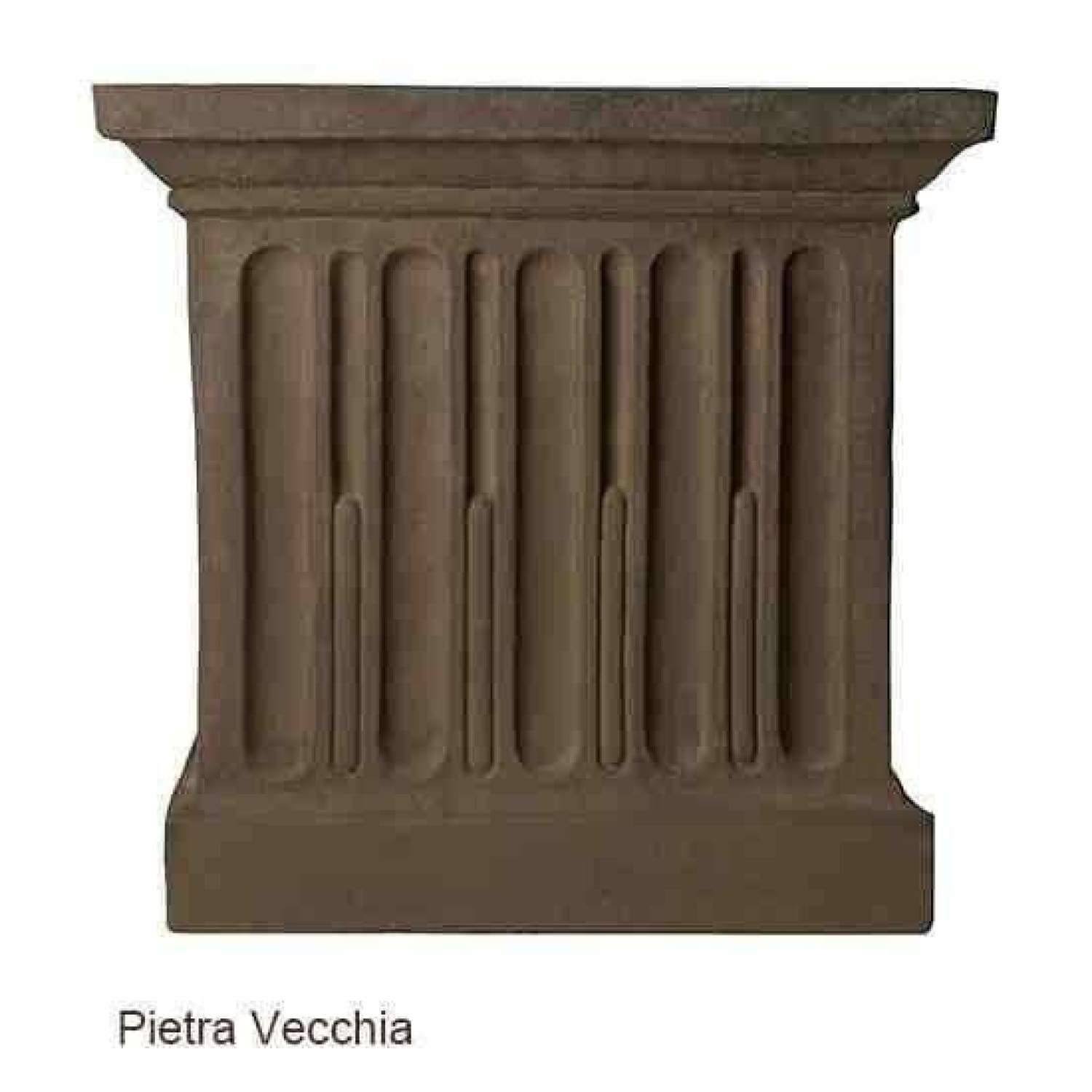 Campania International Kyoto Birdbath Ferro Rustico Nuovo K876