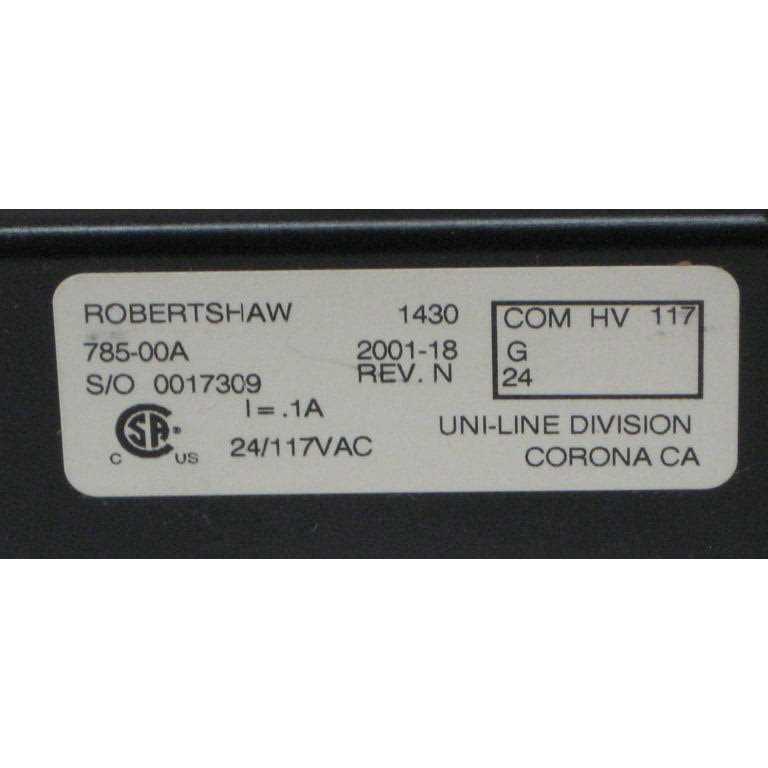 Robertshaw Automatic Pilot Relight Kit 785-001 W35095
