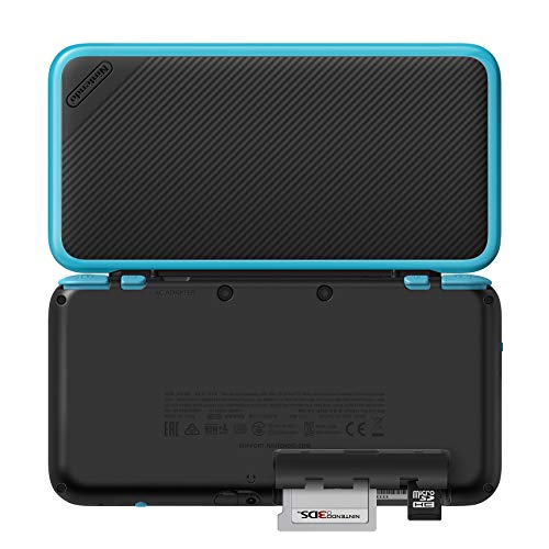 Nintendo New 2DS XL Black + Turquoise (Renewed) O933