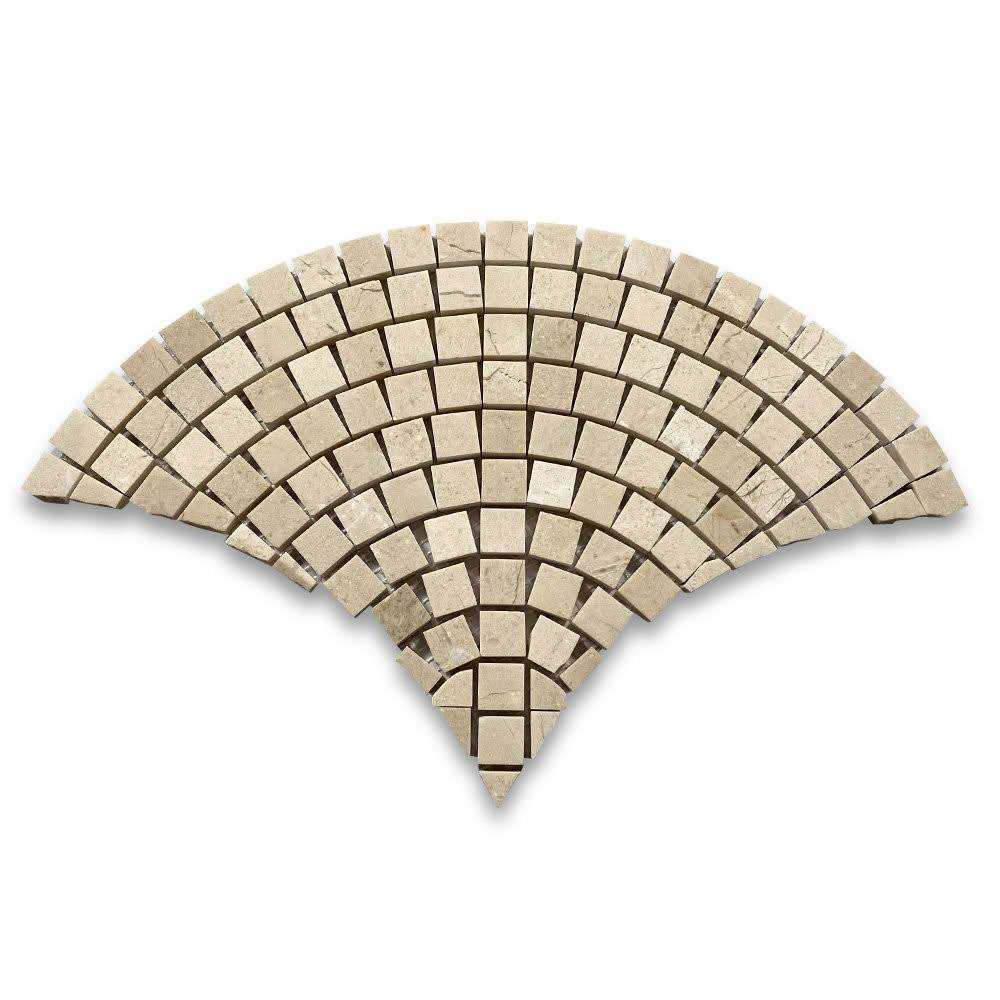 13 x 7 Marble Mosaic Sheet Subway Wall & Floor Tile F26461