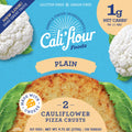 Califlour Foods Pizza Crusts, Cauliflower, Plain - 9.75 oz