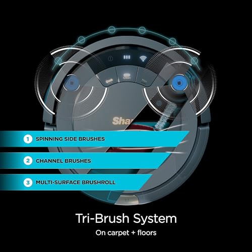 Shark AV2501S AI Ultra Robot Vacuum with Self-Empty Base, Dark Grey S309926