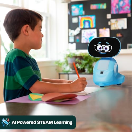 Miko 3 AI Robot for Kids, Smart Educational STEAM Learning Robot, Red X508