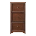 Home Decorators Collection Bradstone 3 Drawer Walnut File Cabinet, Brown