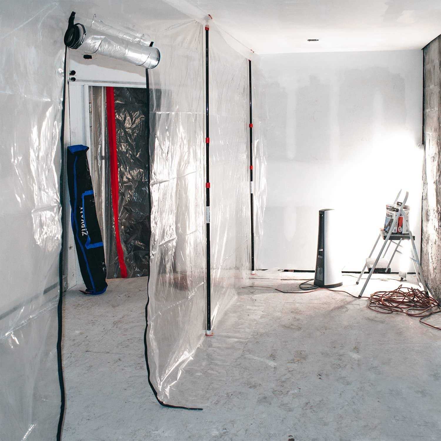 Zipwall ZipPole ZP4 Dust Barrier Pole I8388