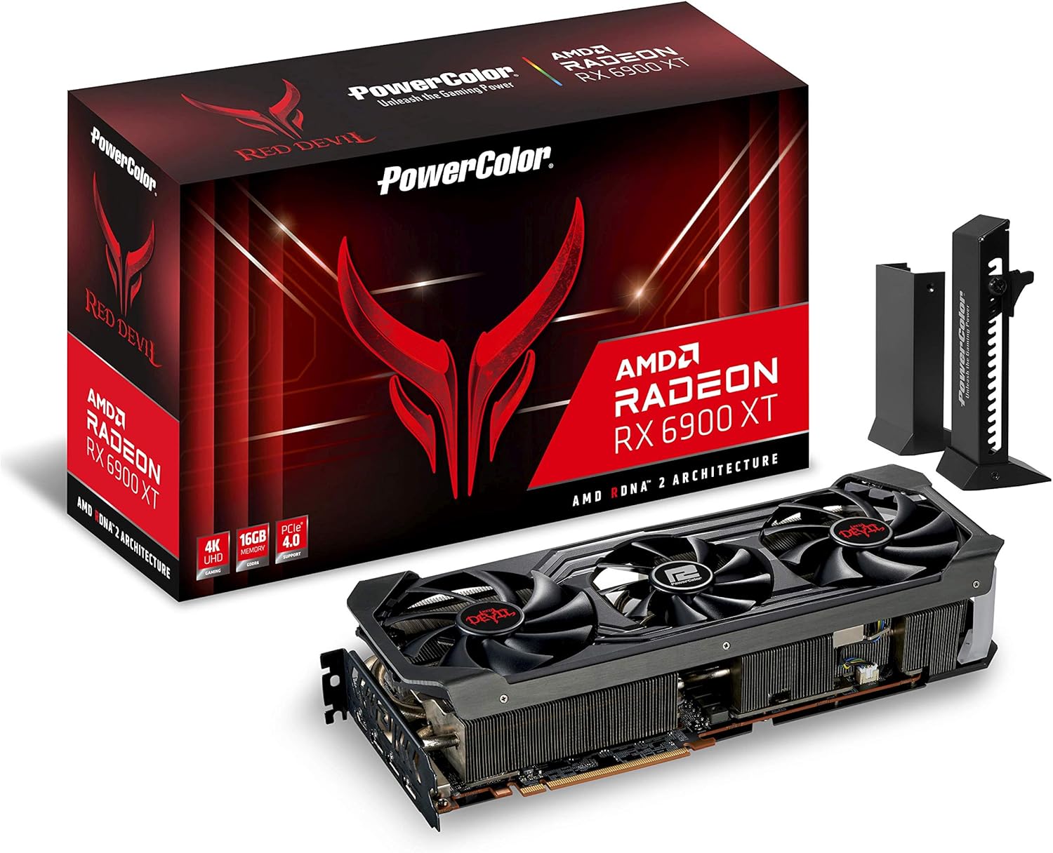 PowerColor Red Devil AMD Radeon RX 6900 XT 16GB GDDR6 Gaming Graphics Card H6553