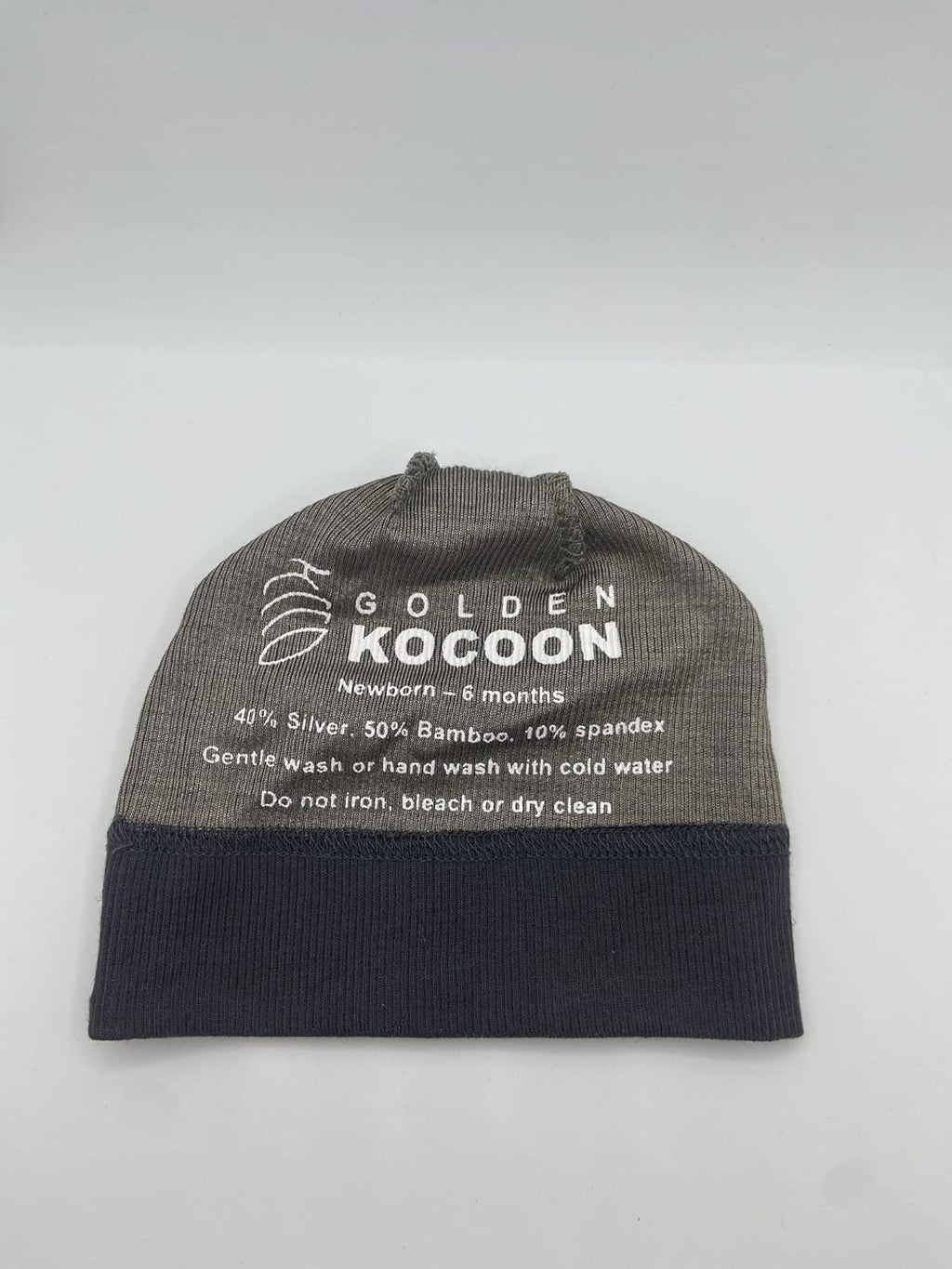 Golden Kocoon EMF Beanie Skull Cap Hat, Bamboo Faraday Fabric, Anti-Radiation P6958