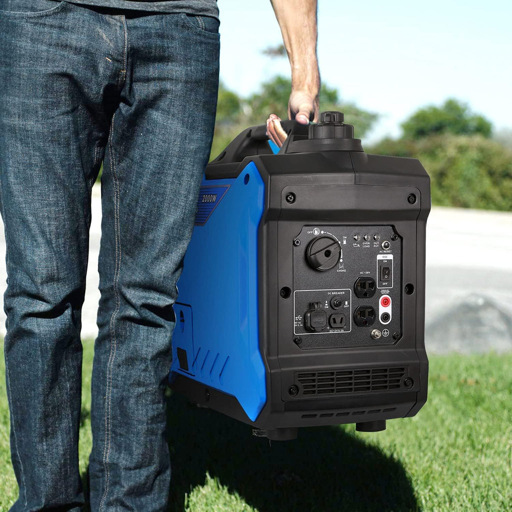 BILT HARD Portable Inverter Generator 2000 Watt, Quiet Gas Powered for Camping G94501