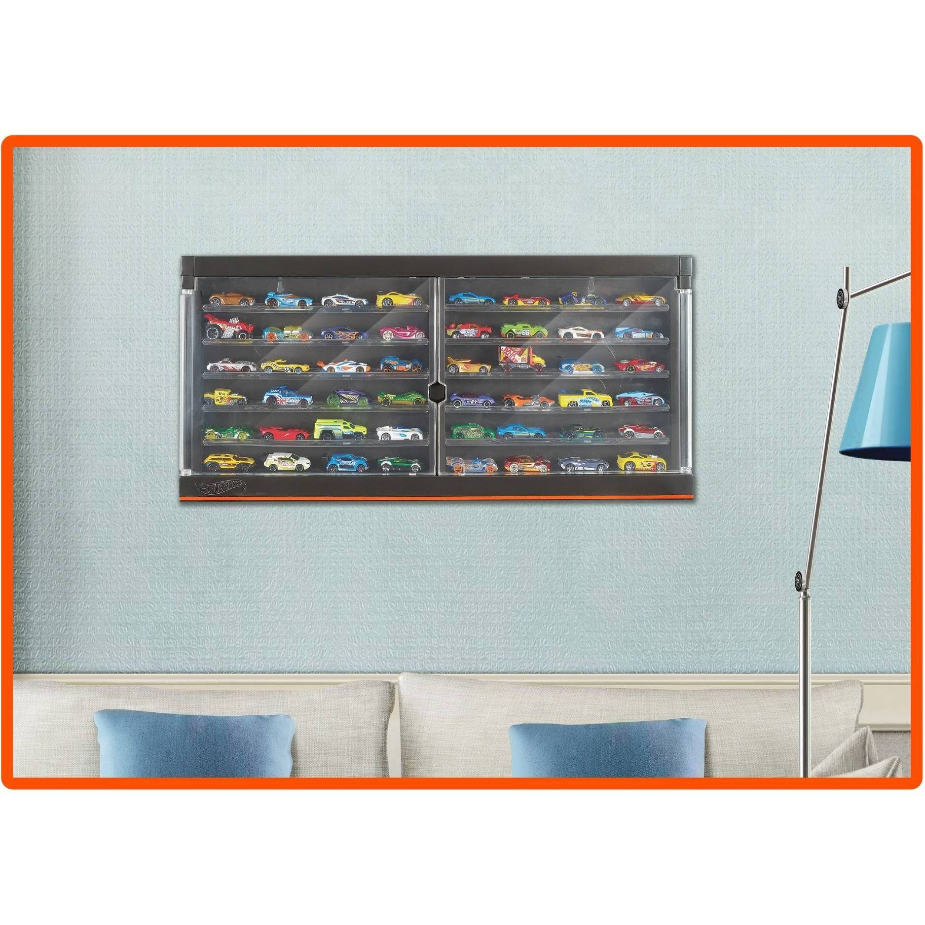 Hot Wheels Display Case, Toy Vehicle Accessories, 2 Packs C540
