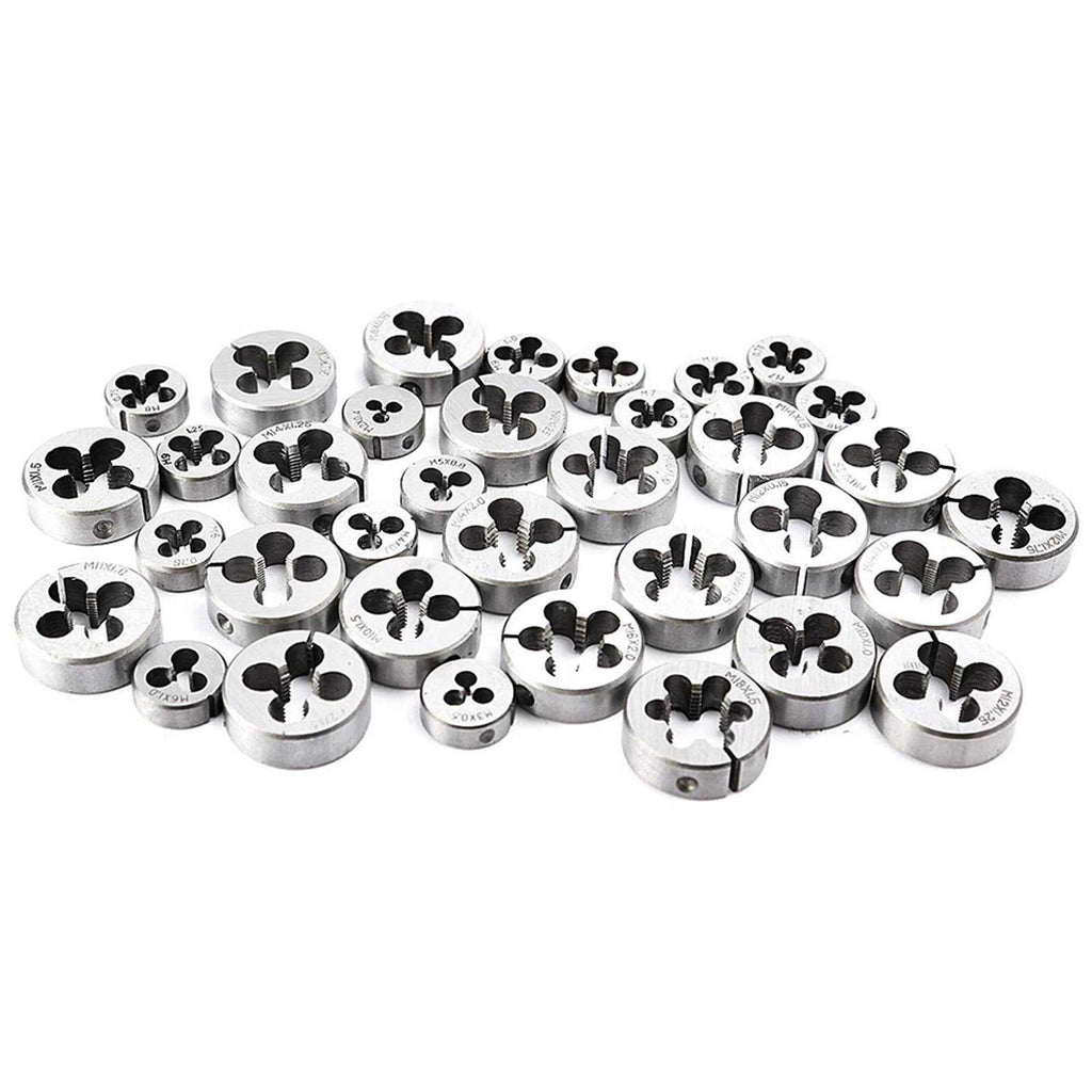 VEVOR 110Pcs Tap and Die Set Metric M2-M18 Titanium with Storage Case W6784