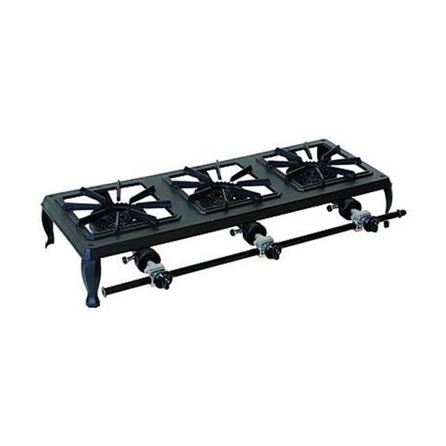 Cast Iron Triple Burner Propane Stove Model 635113