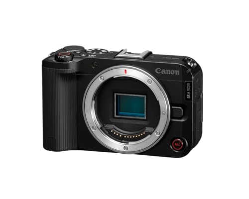 Canon EOS R50 V with RF-S14-30mm F4-6.3 is STM PTZ Lens, APS-C Mirrorless Hybrid Camera Q306