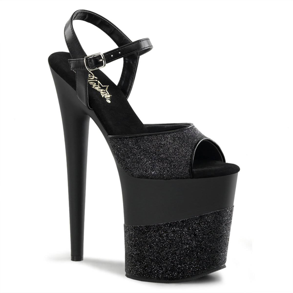 Pleaser FLAMINGO-809-2G Ankle Strap Platform Heel Gold 11 H1041
