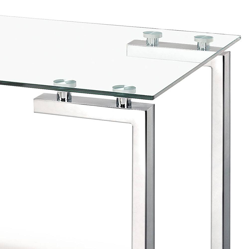 Zuo Modern Roca Dining Table Stainless Steel R9923