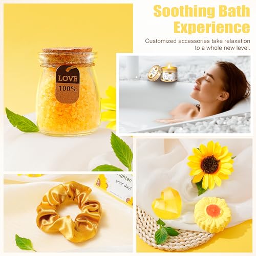 LUCOTIYA Self Care Gift Basket with Blanket for Women B366271