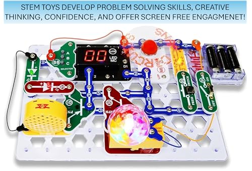 Snap Circuits Arcade Electronics Exploration Kit, STEM Activities for Ages 8+ B1100