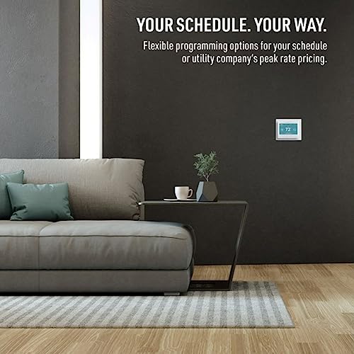 Honeywell Home RTH9585WF Wi-Fi Smart Color Thermostat, 7-Day Programmable, Touch Screen, Energy Star, Alexa Ready I259972
