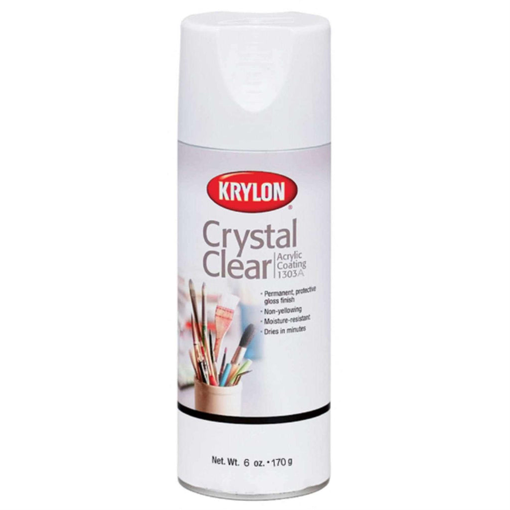 Krylon Crystal Clear Acrylic Spray Coating J76288