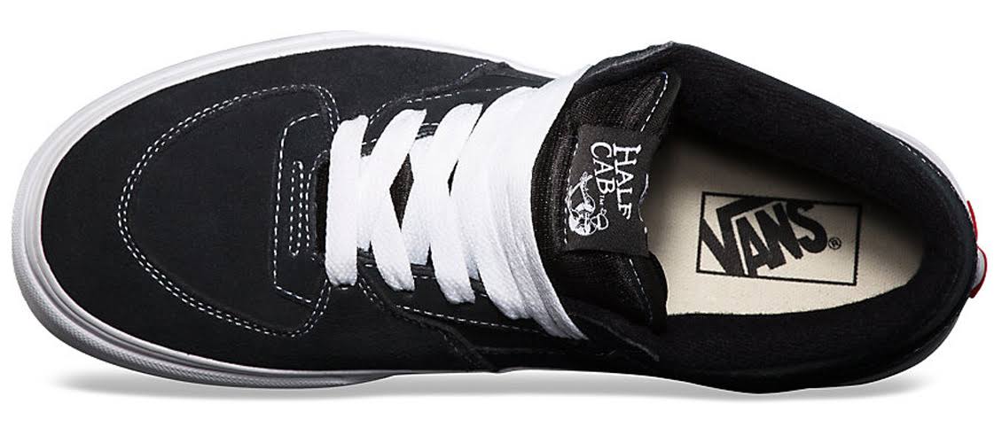 Vans Half Cab Black/White Skate Shoes D4097