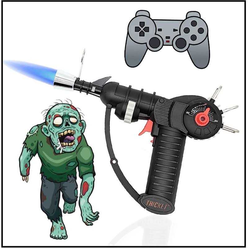 Raygun Torch Lighter with Adjustable Flame and Safety Lock C4638