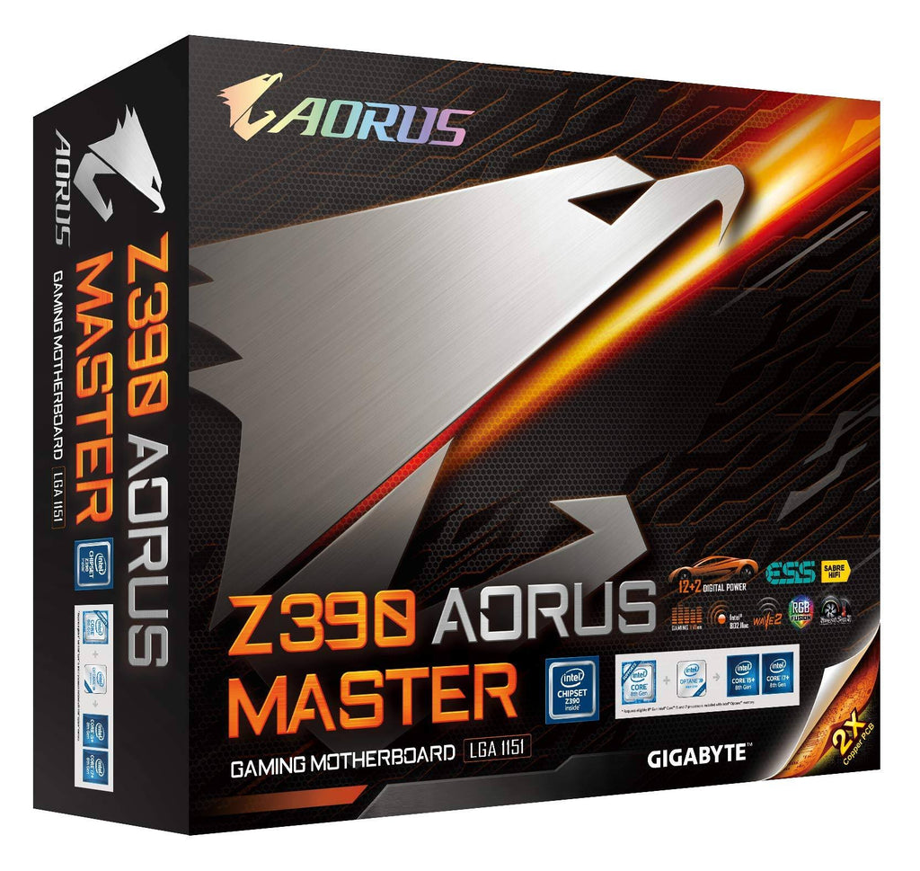 Gigabyte Z390 AORUS MASTER Intel Z390 ATX Motherboard LGA1151 Z107