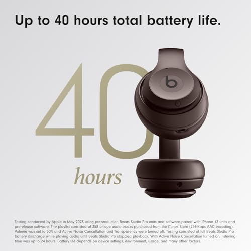 Beats Studio Pro Wireless Noise Cancelling Headphones, Black N96746