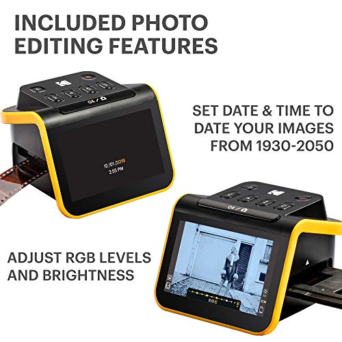 KODAK Slide N SCAN Film & Slide Scanner with 5" LCD Screen, 22MP JPEG U29913