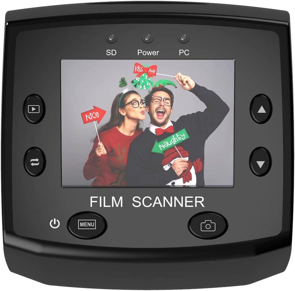 135 Film Scanner High Resolution Slide Viewer with SD Card Save F70674