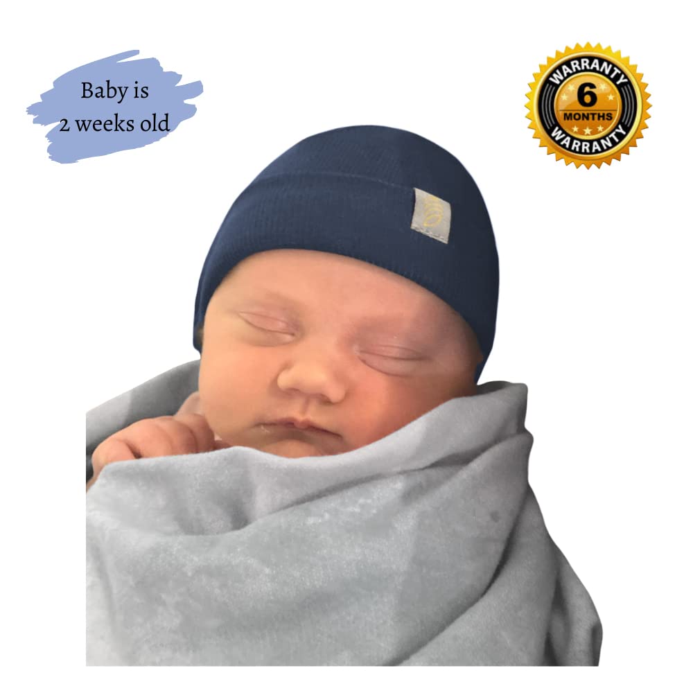 Golden Kocoon EMF Beanie Skull Cap Hat, Bamboo Faraday Fabric, Anti-Radiation P6958