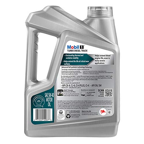 Mobil 1 Advanced Fuel Economy Full Synthetic Motor Oil 0W-20, 5 Quart A306
