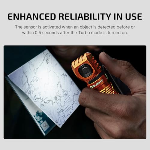 OLIGHT Perun 3 Rechargeable Headlamp Flashlight, 3000 Lumens, Black Z1023