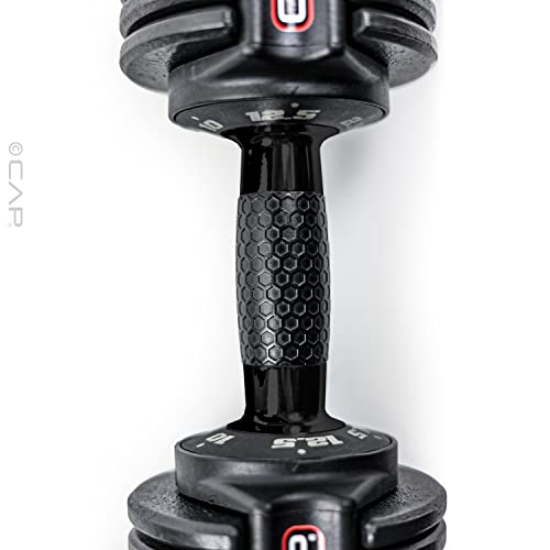 CAP Barbell ADJUSTABELL Adjustable Round Dumbbell Weights O461