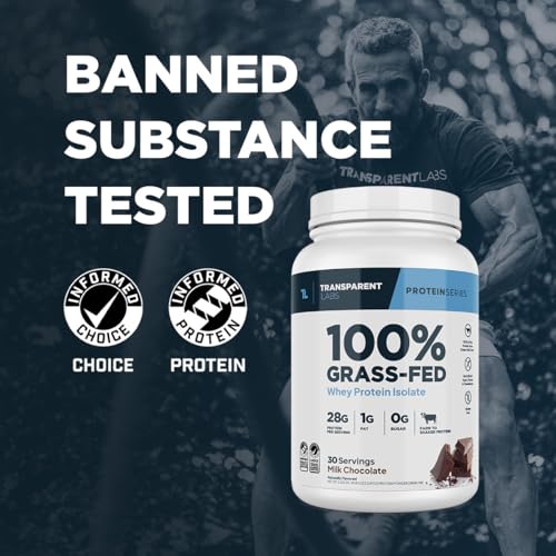 Transparent Labs Grass-Fed Whey Protein Isolate Chocolate PB & Creatine HMB Unflavored B871584