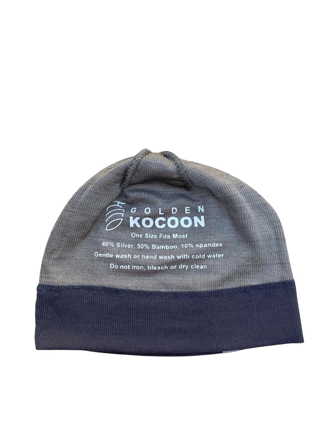 Golden Kocoon EMF Beanie Skull Cap Hat, Bamboo Faraday Fabric, Anti-Radiation P6958