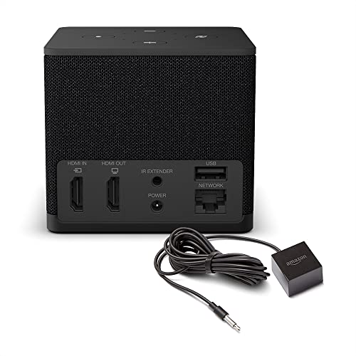 Amazon Fire TV Cube with Alexa, 4K Ultra HD, Wi-Fi 6E Y656