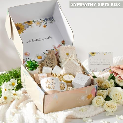 Sympathy Gift Basket for Women Loss of Loved One R364
