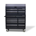 Kobalt 42 in. 13 Drawer Tool Chest and Cabinet Set in Black | 10006