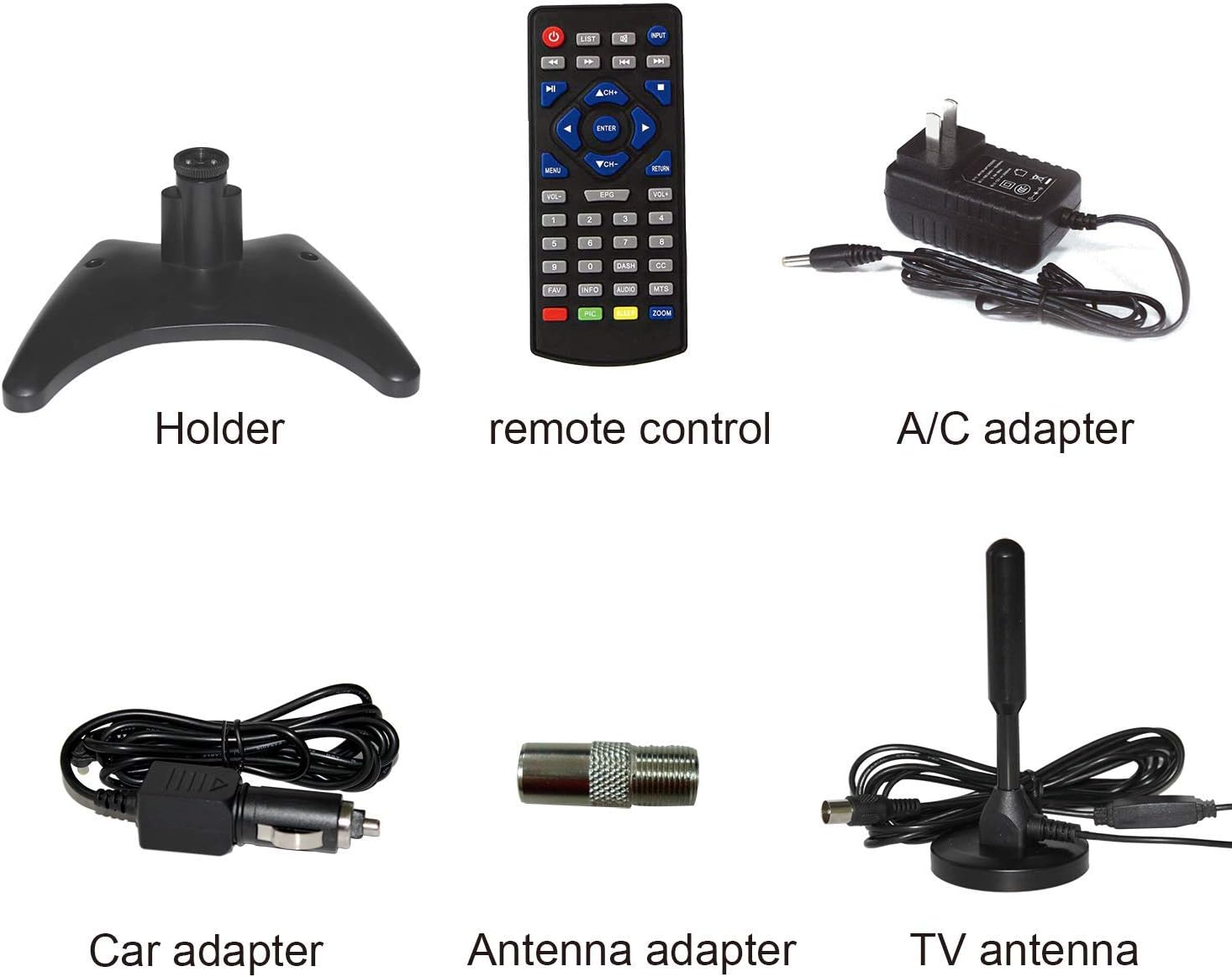 Portable TV with Rechargeable Battery, ATSC Tuner, HDMI Port C353