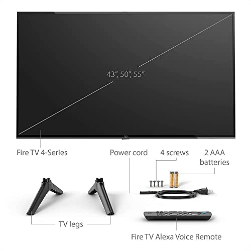 Amazon Fire TV 55 4-Series 4K UHD smart TV with Alexa Voice Remote O8600