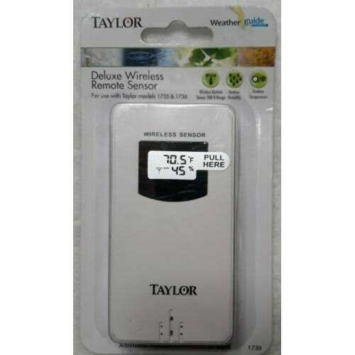 Taylor Digital Deluxe Wireless Remote Sensor O1682