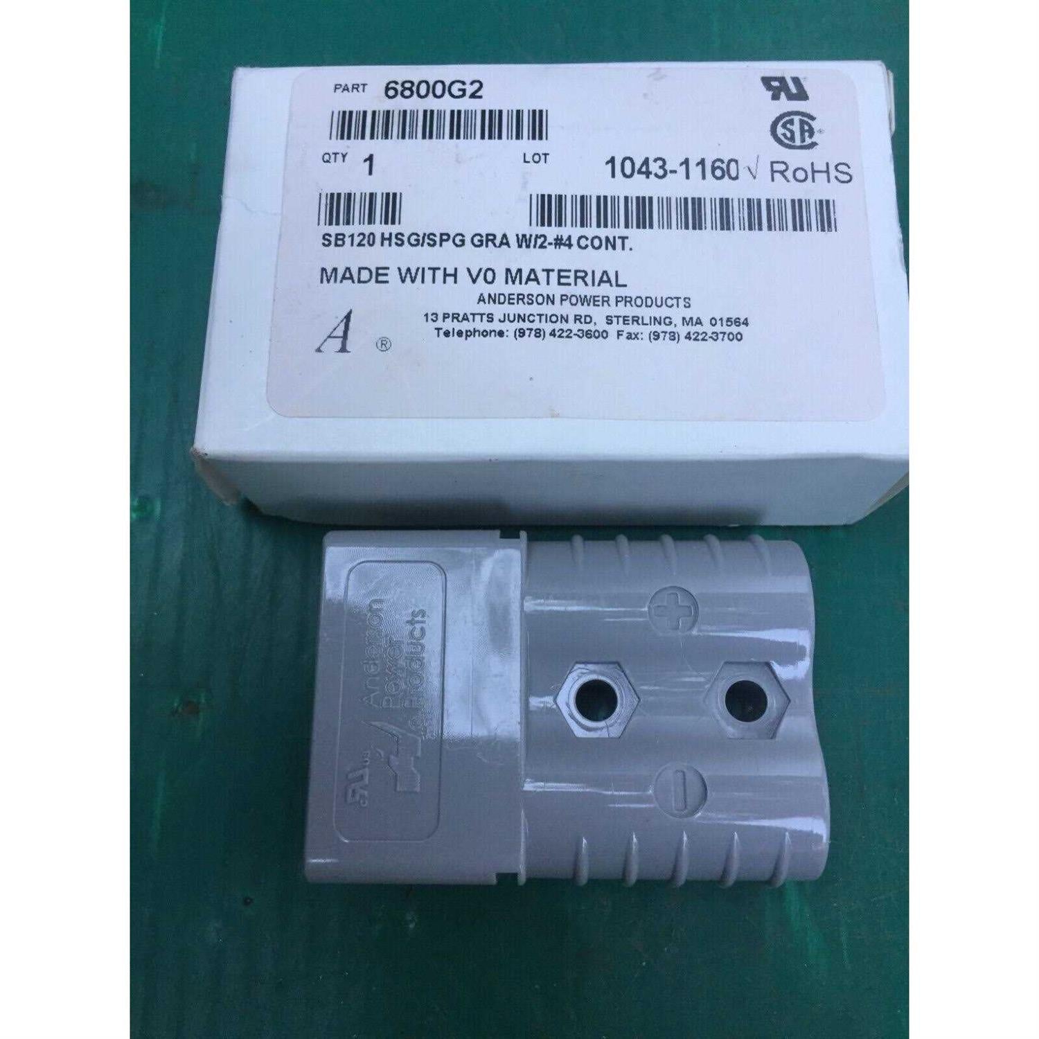 Anderson Power Products 6800G2 Power Connector O289