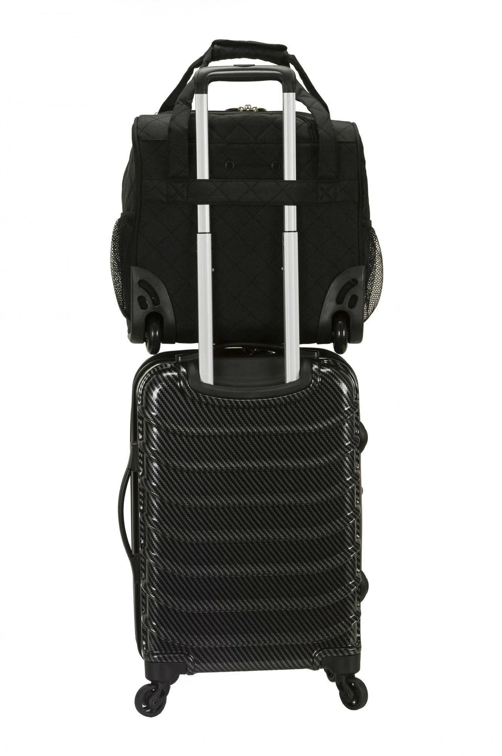 Rockland Melrose Wheeled Underseat Carry-On Charcoal B77693