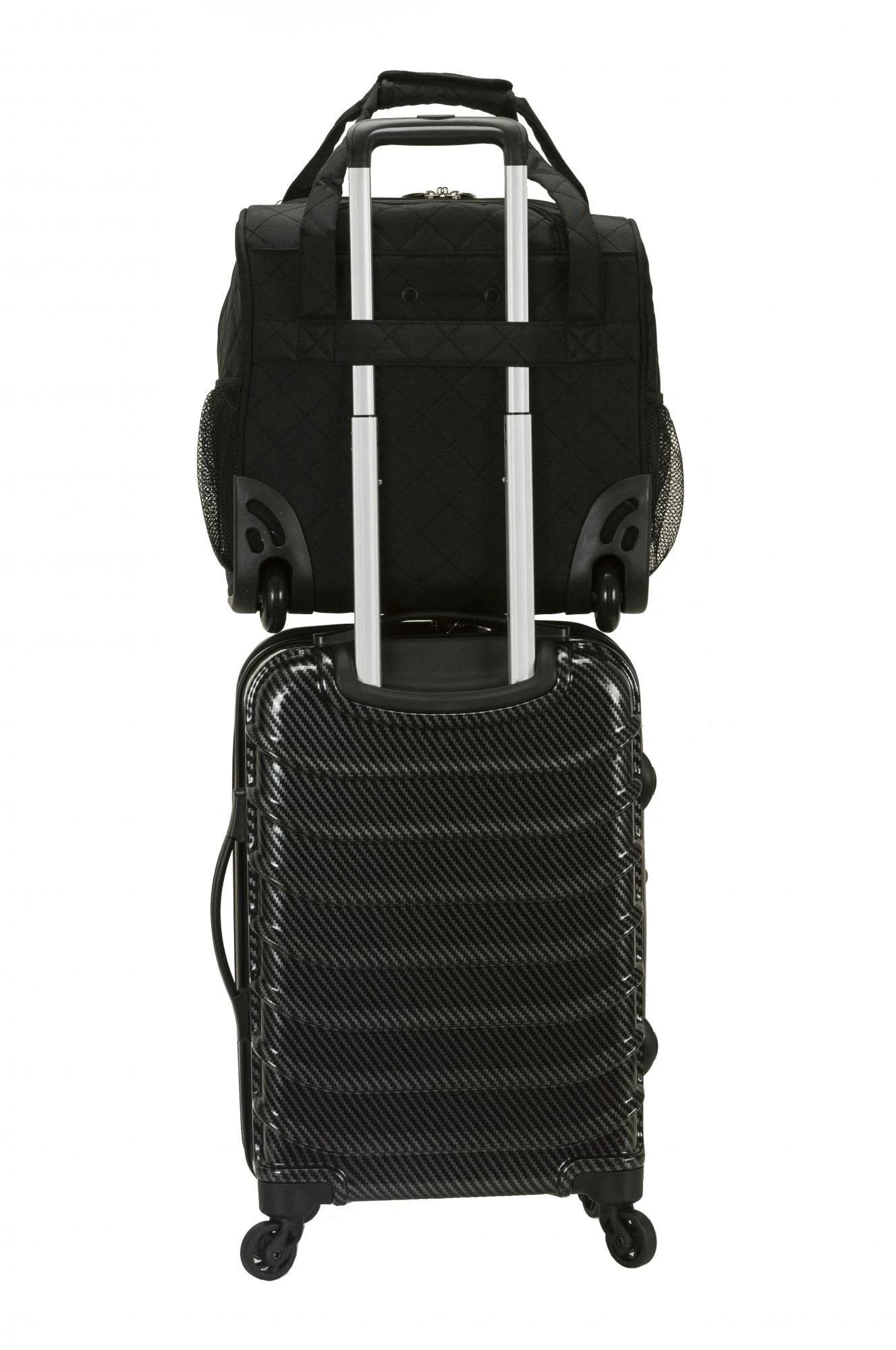 Rockland Melrose Wheeled Underseat Carry-On Charcoal B77693