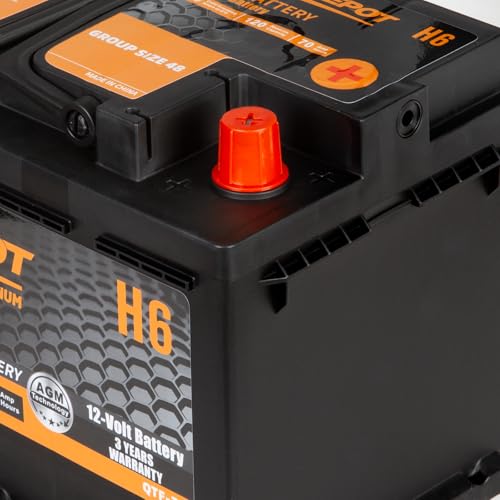 BCI Group 24F Car Battery, 12V 70Ah AGM, 710CCA F3279